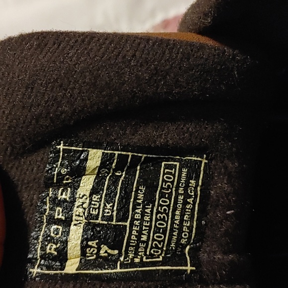 Roper Horseshoe kiltie Men Boots SZ.7 - Picture 6 of 6